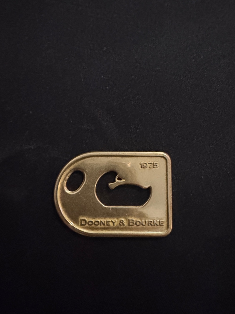 Authentic Dooney & Bourke 1975 Replacement Metal Logo